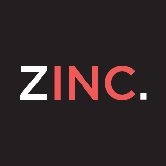 zinc designs - freelance graphic and web designer - logo